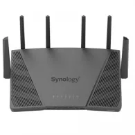 Router wireless Synology RT6600AX, 3x LAN, Tri Band, negru