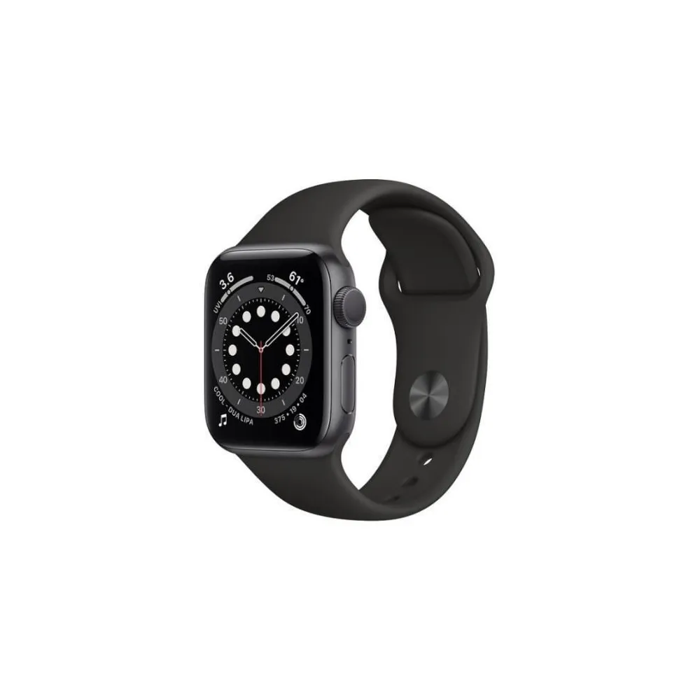Smartwatch series6 44mm/grey/black mg2e3wb/a apple