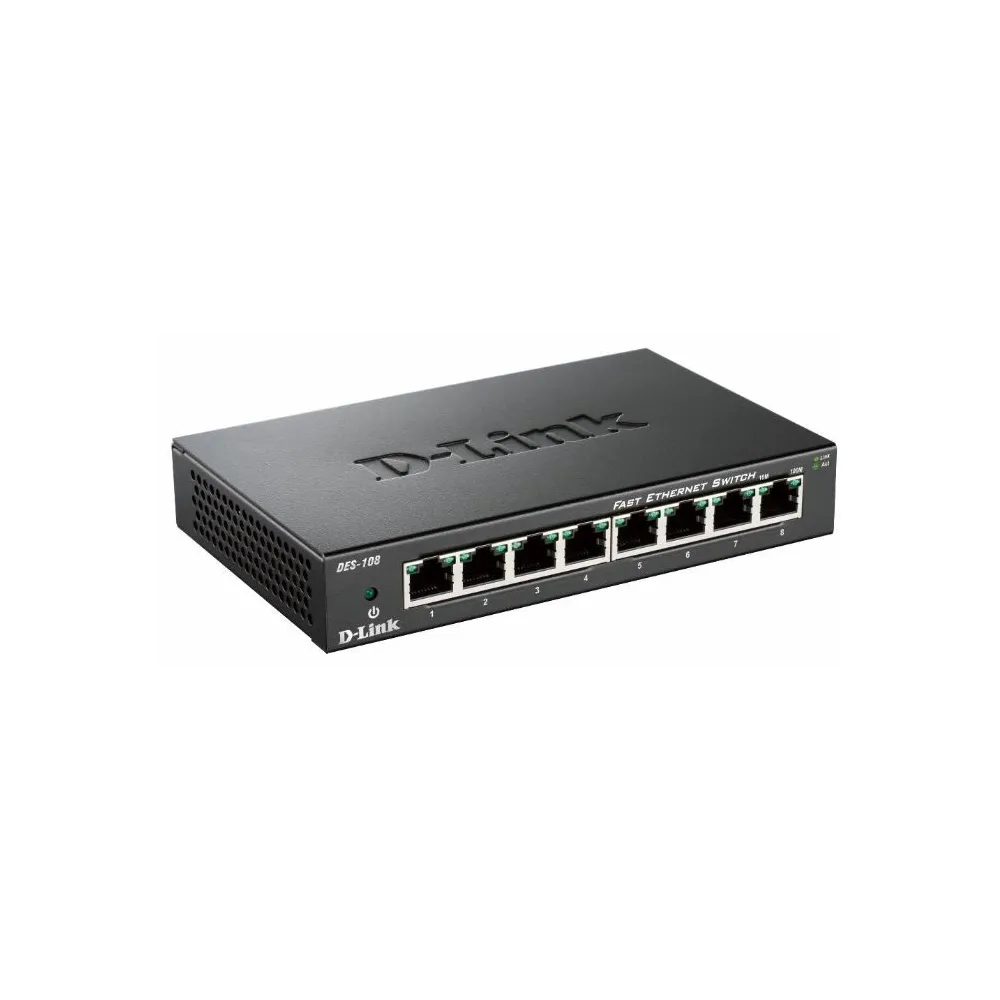 D-Link DES-108 Negru