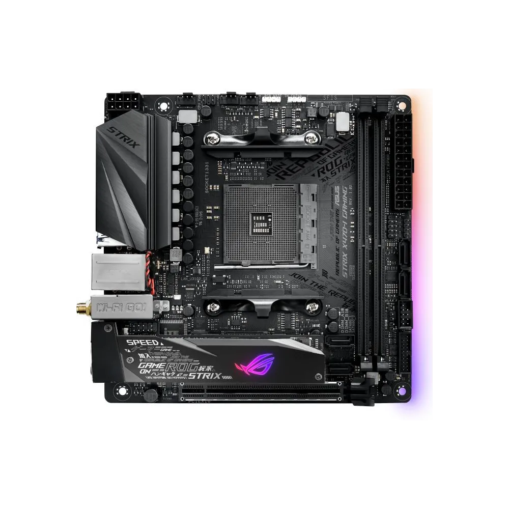 ASUS ROG STRIX X470-I GAMING AMD X470 Mufă AM4 mini ITX