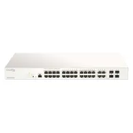D-Link DBS-2000-28MP switch-uri Gestionate L2 Gigabit Ethernet (10 100 1000) Gri