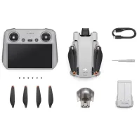 Kit drona dji mini 3 fmc+smart controller4k30 12mp