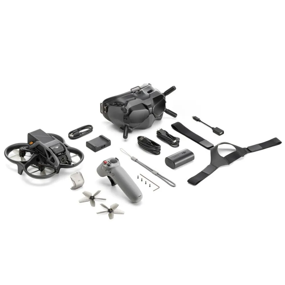 Kit drona dji avata fly smart combo+fpv goggles v2