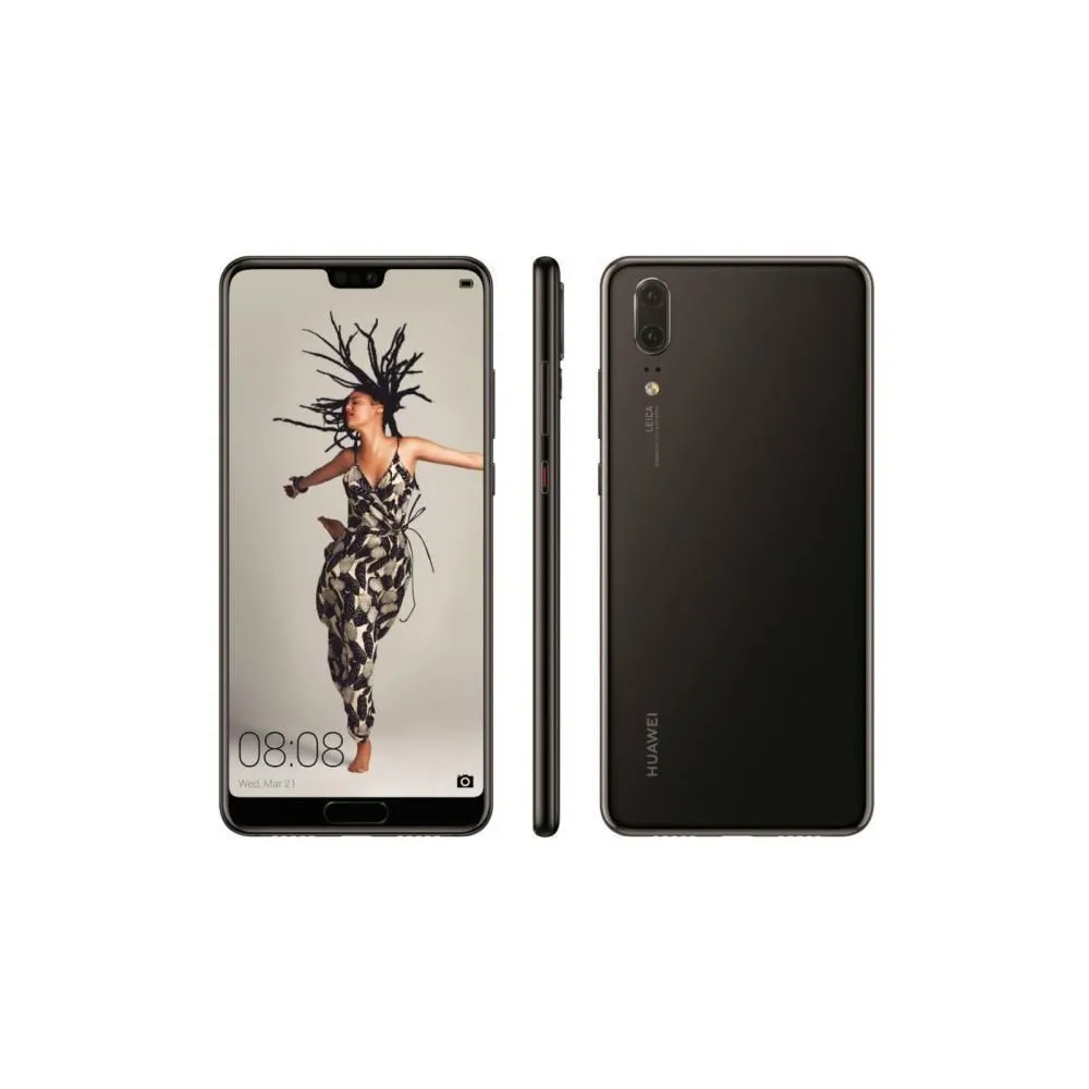 Mobile phone p20 128gb 2sim/black huawei