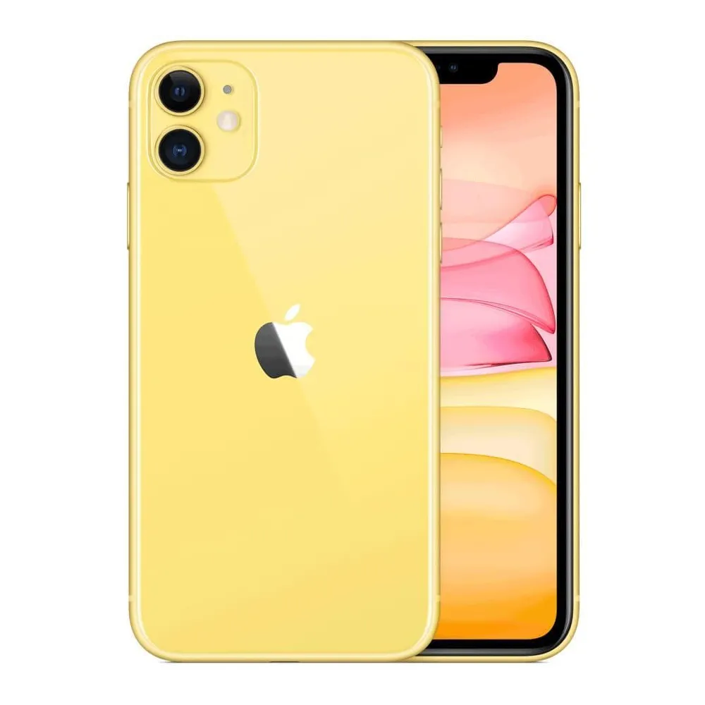 Mobile phone iphone 11/128gb yellow mwm42 apple