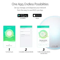 ASUS Lyra 2134 Mbit s Alb