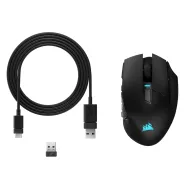 Nightsabre wireless 26000 dpi rgb negru