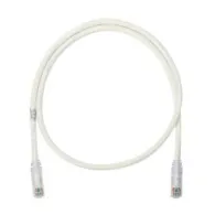 Patch Cord Panduit, Cat6, U/UTP, 1m, Off White