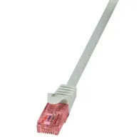Patch cord Logilink, UTP, Cat6, 2m, White