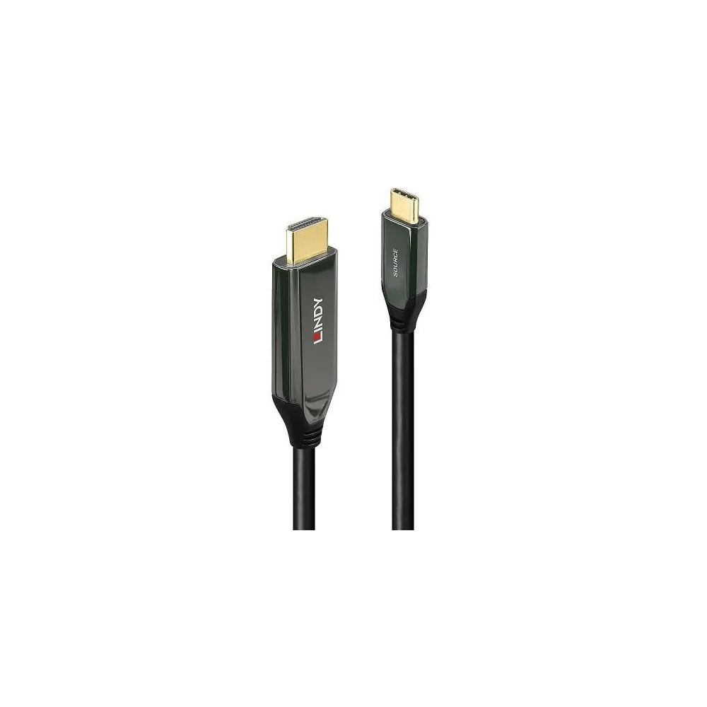 Cablu Lindy, USB-C - HDMI, 3m, Black