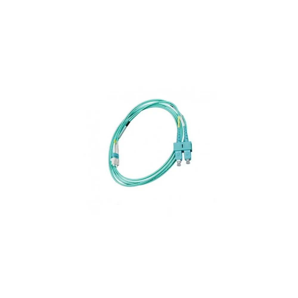 Patchcord Nexans LANmark LSZH, Duplex LC-SC, 5m, Aqua