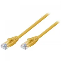 Patch Cord Lindy, U/UTP, Cat6, 1m, Yellow