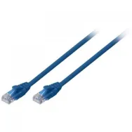 Patch Cord Lindy, U/UTP, CAT6, 2m, Blue