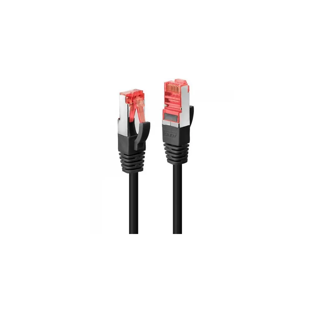 Patch Cord Lindy, S/FTP, Cat.6, 3m, Black