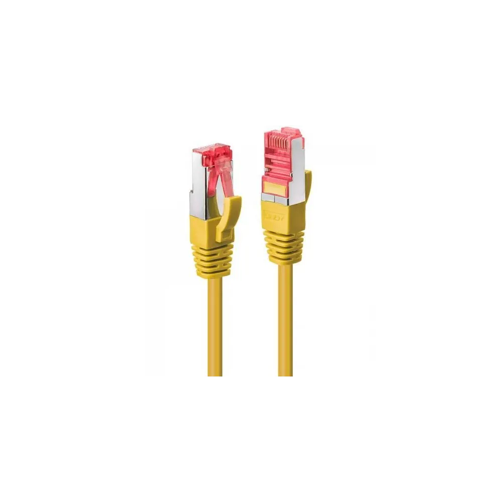 Patch Cord Lindy, S/FTP, Cat.6, 1m, Yellow