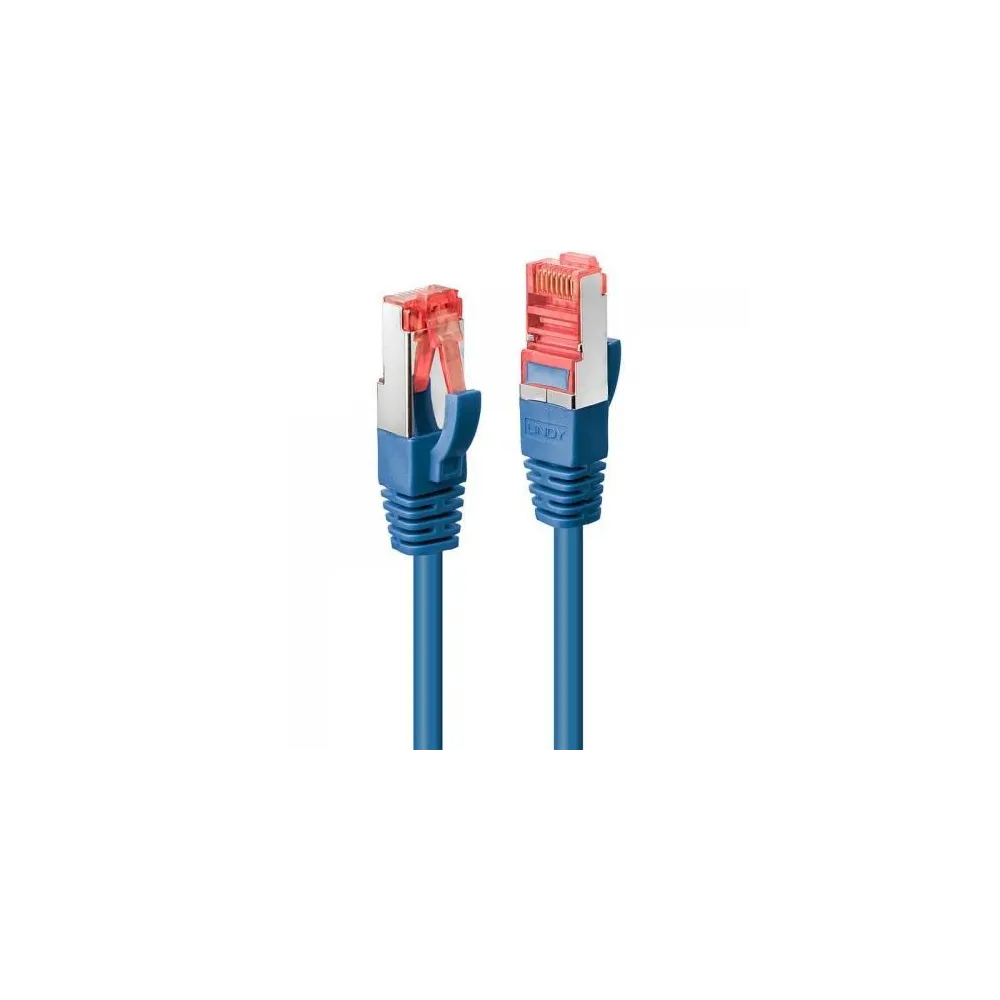 Patch Cord Lindy, S/FTP, Cat.6, 1m. Blue