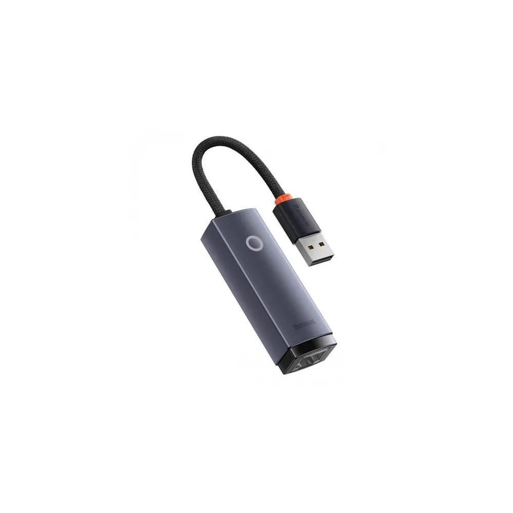 Placa de retea Baseus Lite WKQX000013, USB 2.0, Black