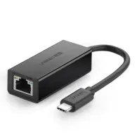 Placa de retea Ugreen 30287, USB-C, 1x RJ45, negru