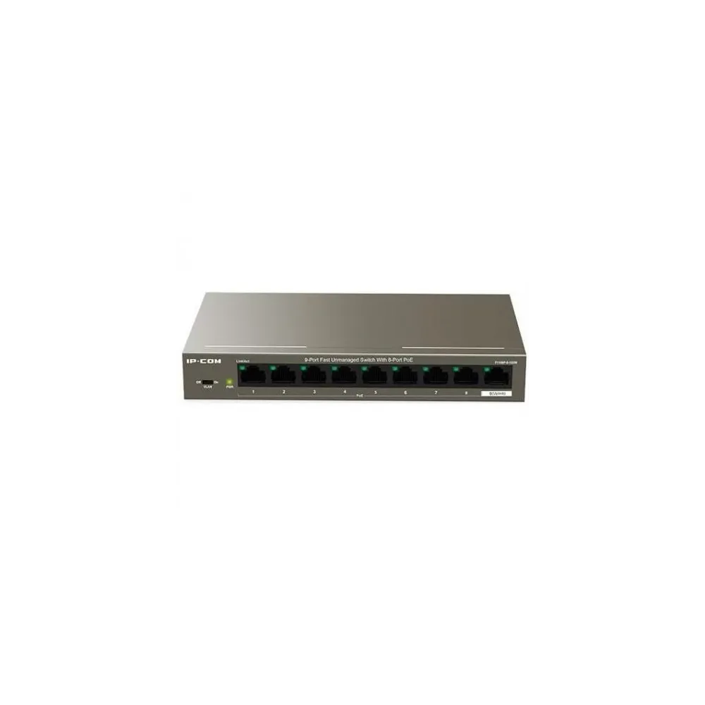 Switch IP-COM F1109P-8-102W, 8 x RJ45