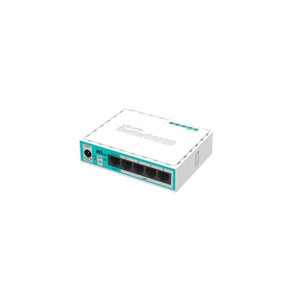 Router MikroTik RB750R2, 5x LAN, alb