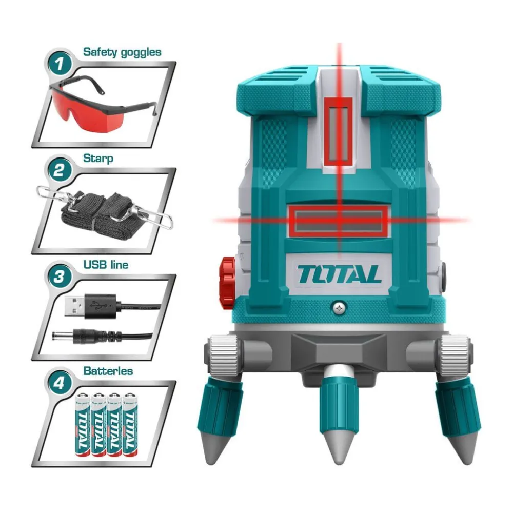 Total - nivela laser