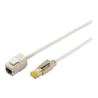 Patchcord, SFTP, Cat.6a, 2m, Grey
