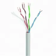Cablu de retea Gembird UPC-5004E-SOL-R, CAT5e, UTP, 305m, White