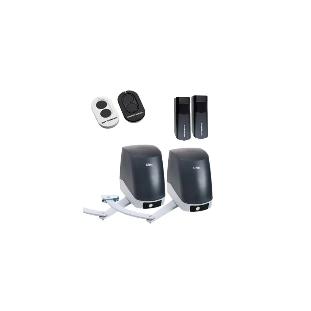 Kit automatizare poarta batanta 2x2.3m, Ditec