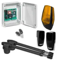 Kit automatizare poarta batanta Motorline, 2x3m, 230W, IP54