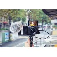 Sony α 6400 + SELP1650 MILC 24,2 MP CMOS 6000 x 4000 Pixel Negru