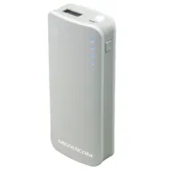 Acumulator extern Mediacom M-PBS52L, 5200mAh, indicator LED status incarcare, alb