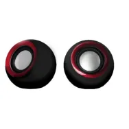 Boxe 2.0, Akyta A15, 2x3W, negru/rosu