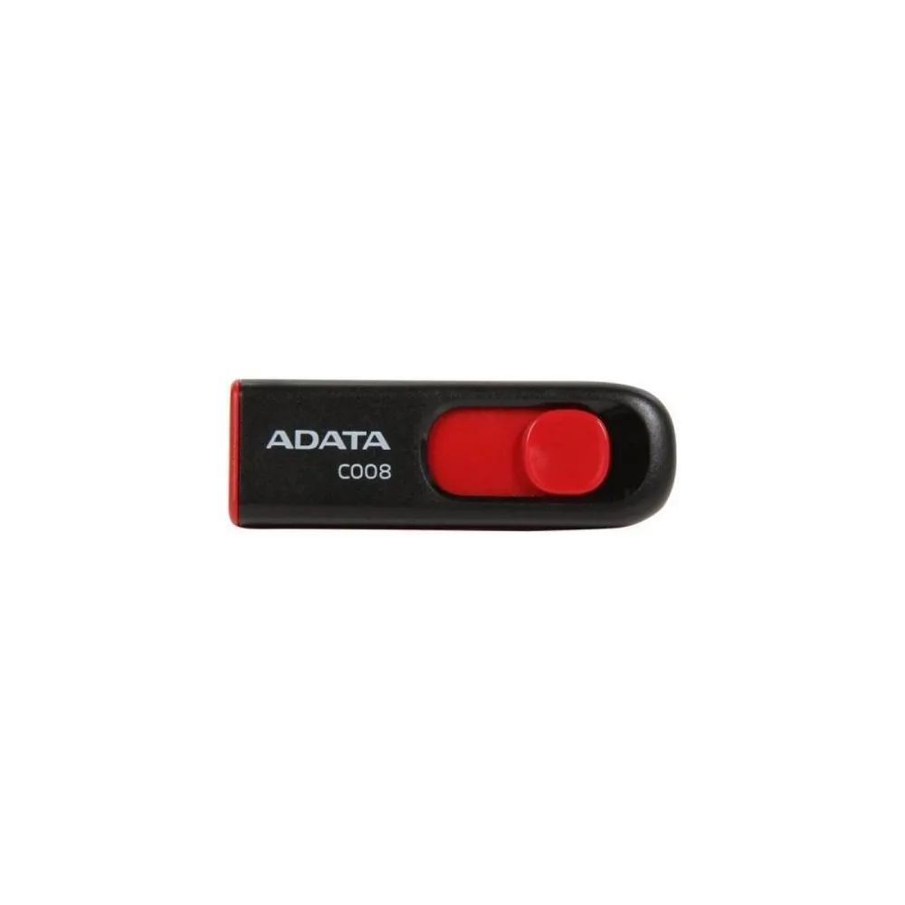 Stick memorie A-Data C008, 32GB, USB 2.0, Black-Red