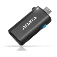 Card reader Adata OTG, usb 2.0, negru