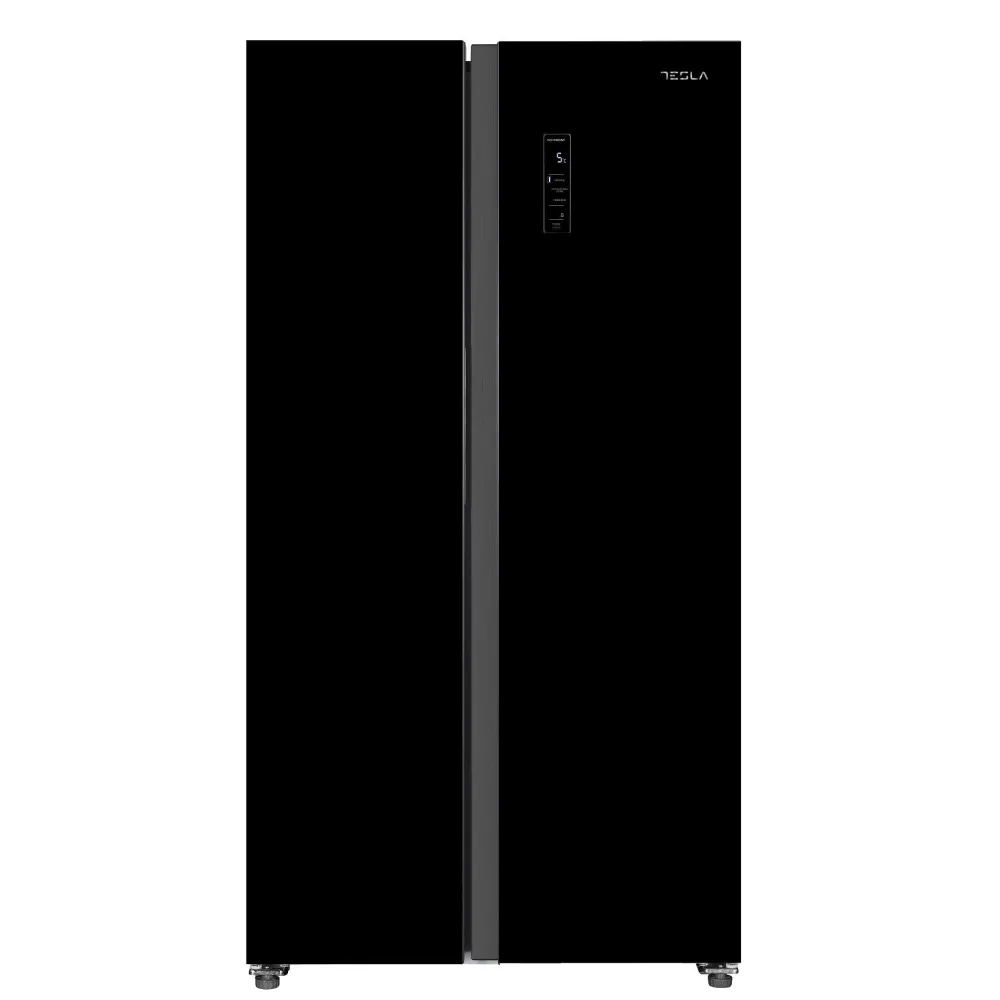 Frigider side-by-side Tesla RB4300FHB, 442l, negru