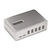 StarTech.com 10G5A2CS-USB-C-HUB hub-uri de interfață USB 3.2 Gen 2 (3.1 Gen 2) Type-C 10000 Mbit s Argint
