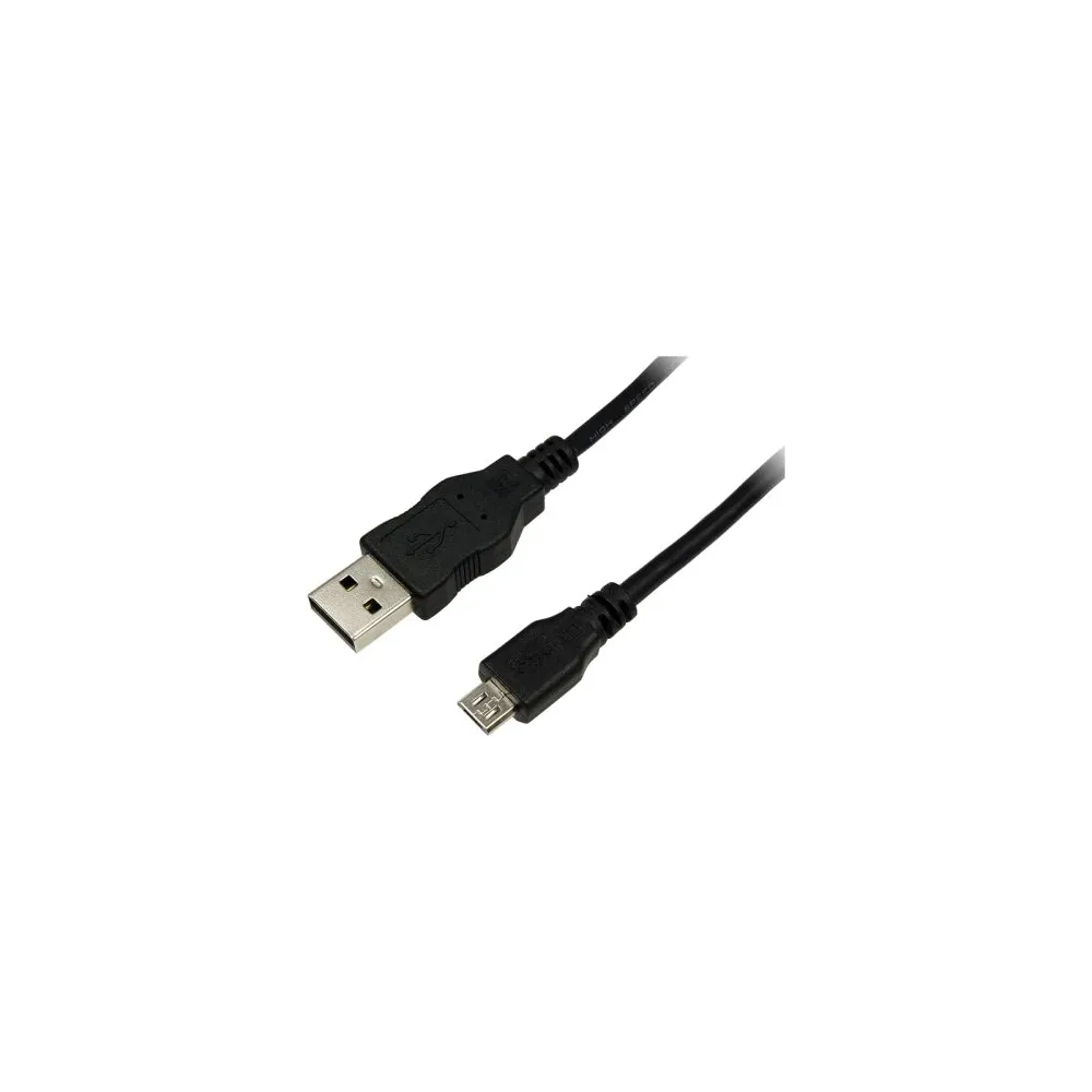 Cablu de date LogiLink, USB - micro USB, 3m, Black