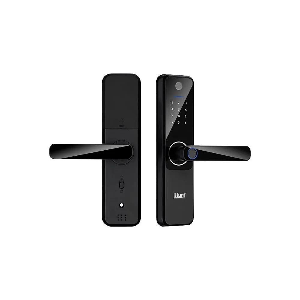 Incuietoare inteligenta iHunt Yala Smart Lock Camera, bluetooth, negru