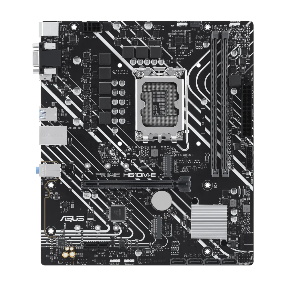 ASUS PRIME H610M-E-CSM Intel H610 LGA 1700 micro-ATX