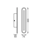 Aplica led inteligenta pentru baie ledvance smart+ wifi orbis bath