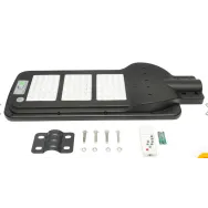 Lampa solara LED Breckner Germany, iluminat stradal 70W, 6500K, IP65 cu panou solar, senzor miscare