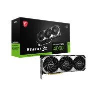MSI GEFORCE RTX 4060 TI VENTUS 3X 16G OC plăci video NVIDIA 16 Giga Bites GDDR6