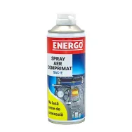 Spray aer comprimat, Energo, SAC-E, curatare uscata, neutru, 400ml