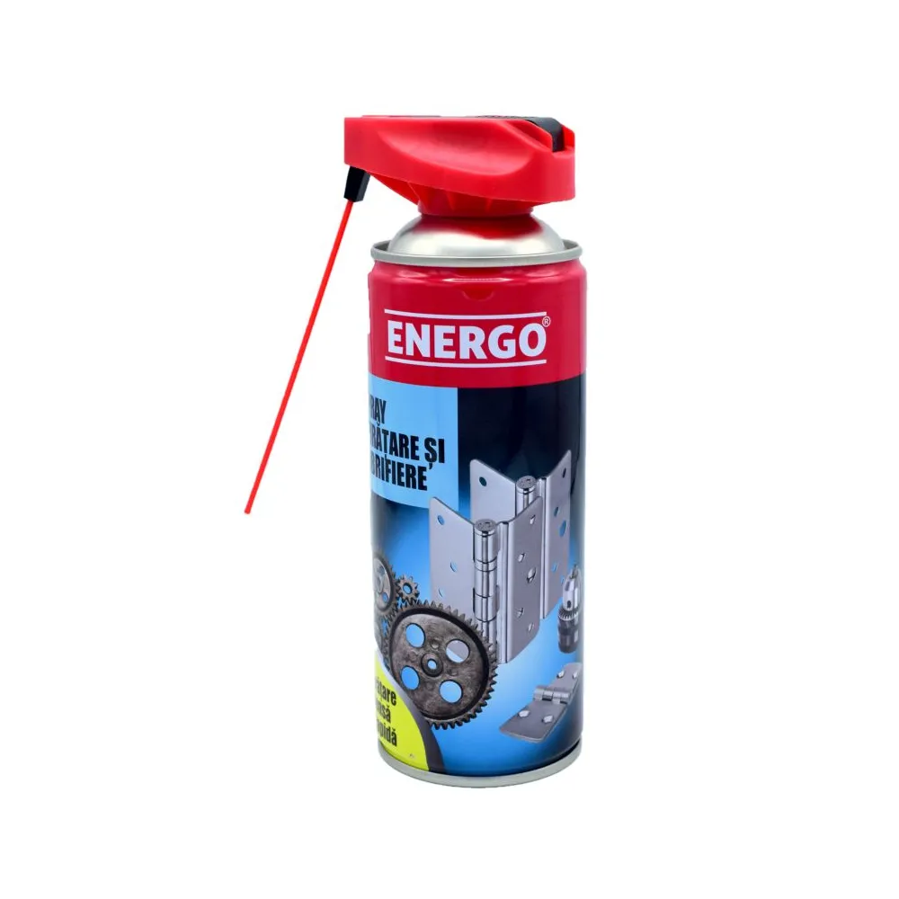 Spray multifunctional Energo, curatare, lubrifiere, E44T, 450 ml