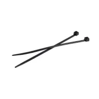 Brida Elematic, plastic, 2.5 x 98mm, negru, (100buc)