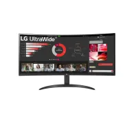 LG 34WR50QC-B.AEU monitoare LCD 86,4 cm (34") 3440 x 1440 Pixel UltraWide Quad HD Negru