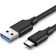 Cablu alimentare si date Ugreen"US184", USB 3.0 la USB-C 5V/3A, 2m, negru