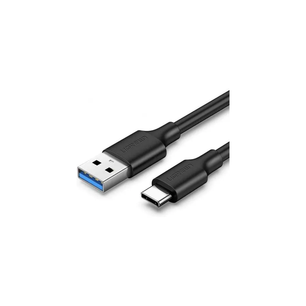 Cablu alimentare si date Ugreen"US184", USB 3.0 la USB-C 5V/3A, 2m, negru