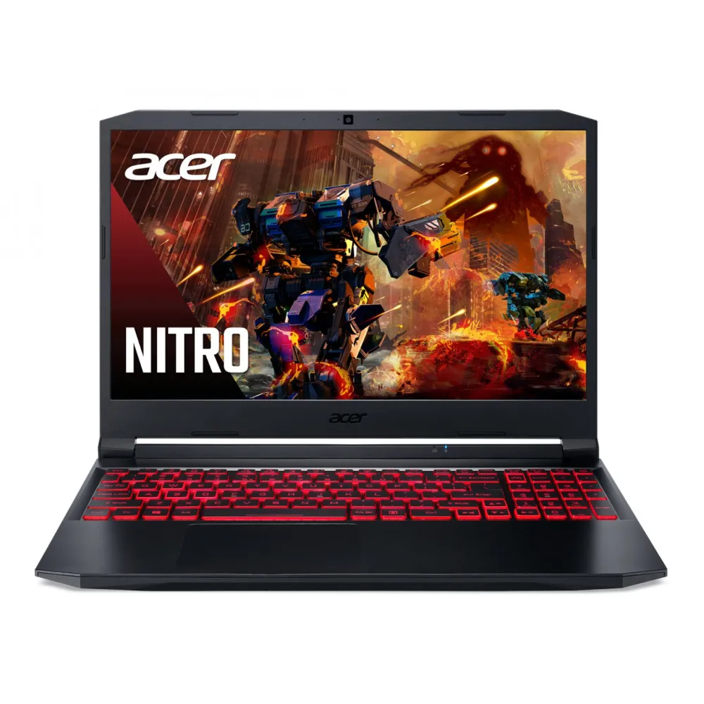 Laptop gaming acer nitro 5 an515-57 15.6 display with ips Acer - 1