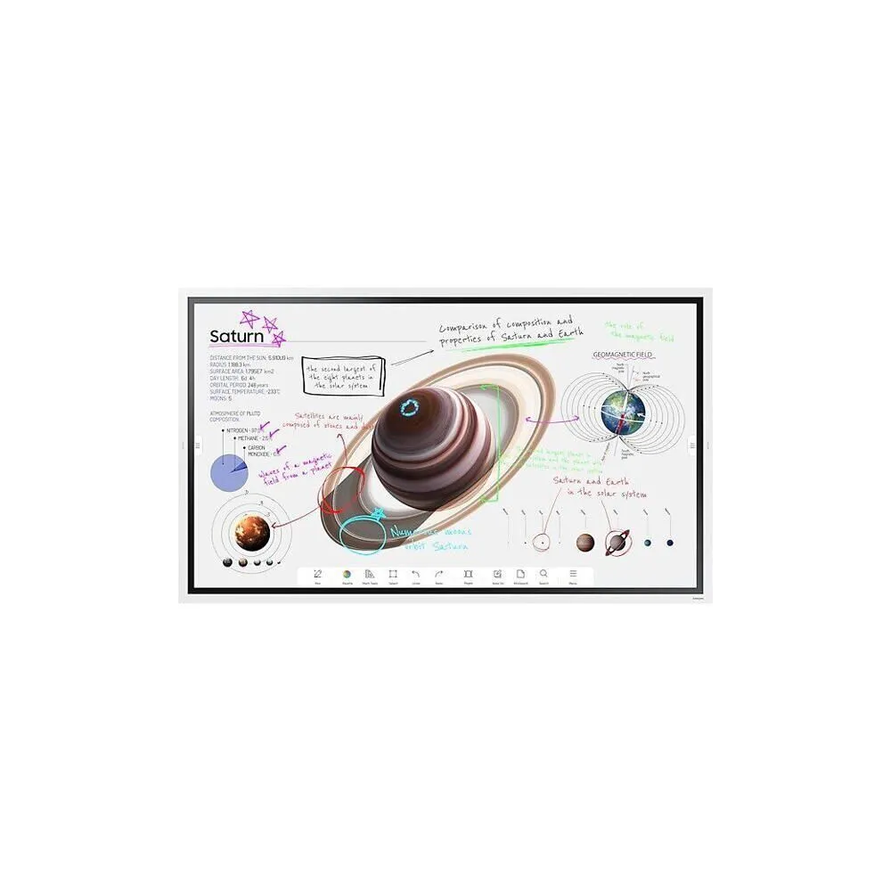 Display interactiv educational (samsung flip pro 65 4k uhd unghi